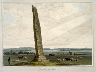 Obelisk at Forres, from 